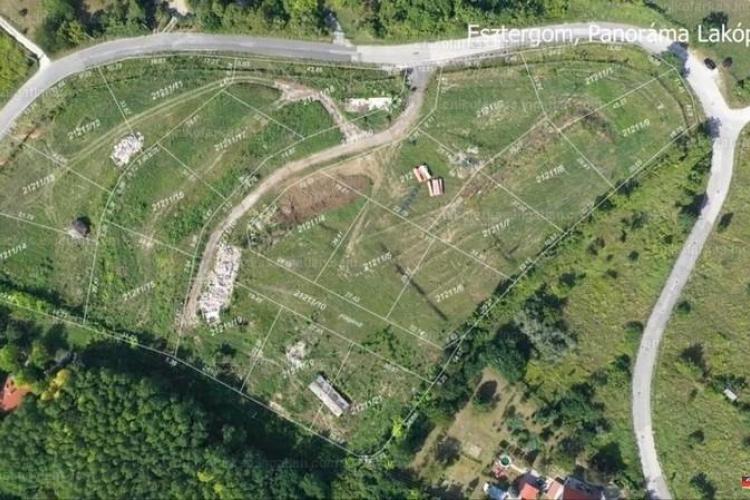 Panorámás, összközműves építési telek 40%-os beépíthetőséggel