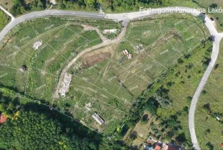 Panorámás, összközműves építési telek 40%-os beépíthetőséggel